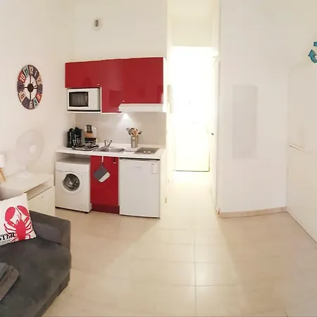 Coquet Studio Port De A 1 Km Des Plages Appartement Nice